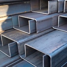 Швеллер нержавеющий гнутый равнополочный г/к AISI 304 U 60 60х30х30х3 мм EN 10162