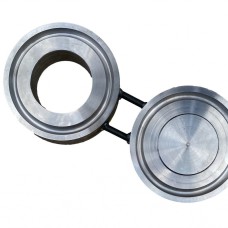 Заглушка нержавеющая поворотная выступ-впадина с рукояткой исп. 2 10Х17Н13М2Т Ду 10 Ру 6,3 ТММ-25-01-06